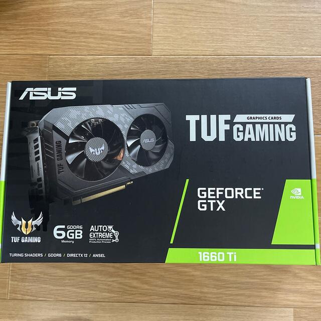 手数料安い ASUS - ASUS TUF-GTX1660TI-6G-EVO-GAMING PCパーツ - gguni.ge