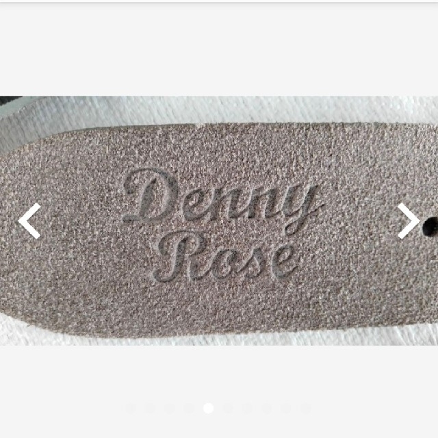 DENNYROSE(デニーローズ)の【Denny  Rose】【美品】パール×チェーンスエードベルト レディースのファッション小物(ベルト)の商品写真