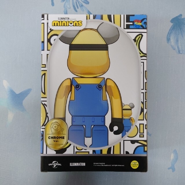ミニオンズ ベアブリック 100 400% BE@RBRICK メディコムトイ ミニオンズ ベアブリック 100 400% BE@RBRICK メディコムトイ
