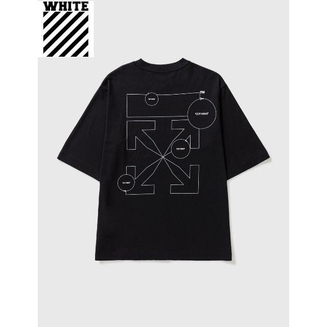 OFF-WHITE CUT HERE アロー スケート Tシャツ