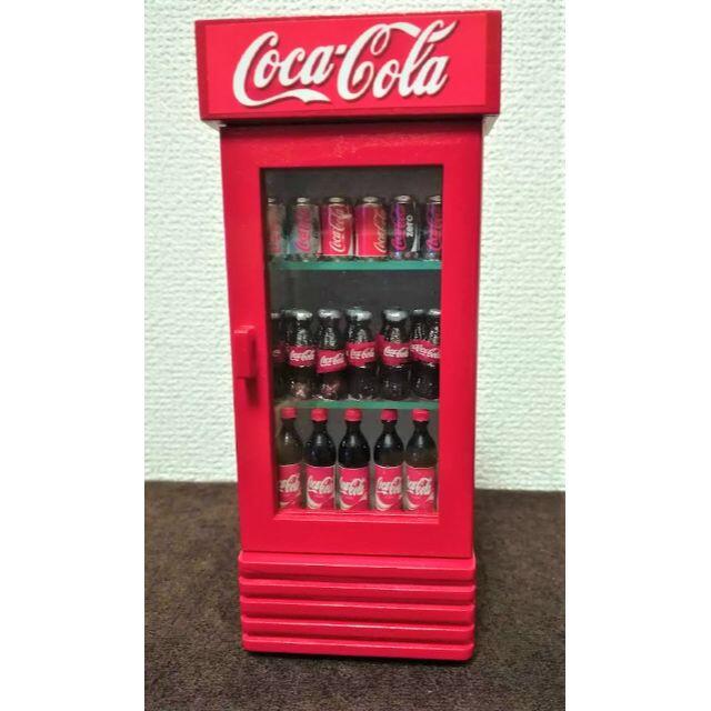ミニチュア★コカコーラ冷蔵庫★1ドア③★ドア開閉可★ドールハウス★2ドアあるよ★ | フリマアプリ ラクマ