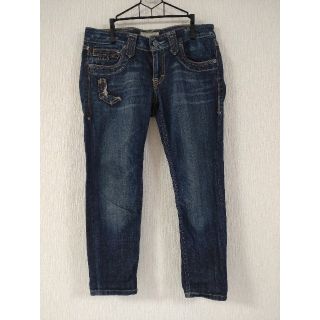 タヴァニティソージーンズ(TAVERNITI SO JEANS)のtaverniti so jeansタバニティ　七分丈デニム　ダメージ加工(デニム/ジーンズ)