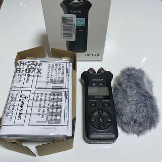 TASCAM DR-07X ASMR(マイク)