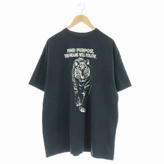 シンゾーン(Shinzone)のシンゾーン Shinzone タイガープリントTシャツ カットソー F グレー(Tシャツ/カットソー(半袖/袖なし))