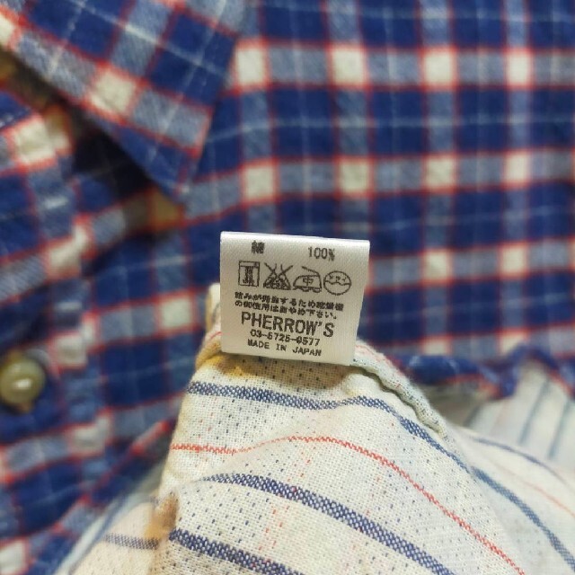 PHERROW'S(フェローズ)の【kuroさん専用】Pherrow's ネルシャツ メンズのトップス(シャツ)の商品写真