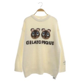 ジェラートピケ(gelato pique)のジェラートピケ 20SS あつまれ どうぶつの森 プルオーバー ニット セーター(ニット/セーター)