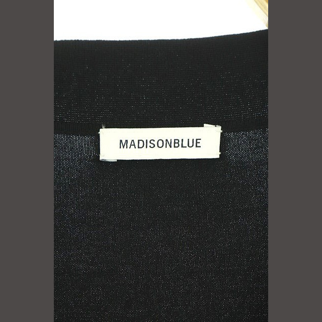 MADISONBLUE(マディソンブルー)のマディソンブルー ニットカーディガン 長袖 ロング Vネック オーバーサイズ レディースのトップス(カーディガン)の商品写真