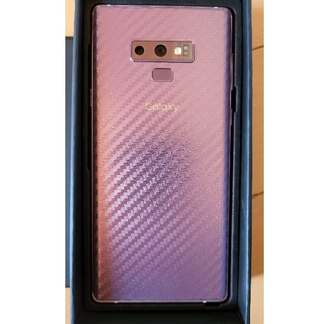 SAMSUNG Galaxy note9 SCV40 ラベンダーパープル au SAMSUNG Galaxy note9 SCV40 ラベンダーパープル au