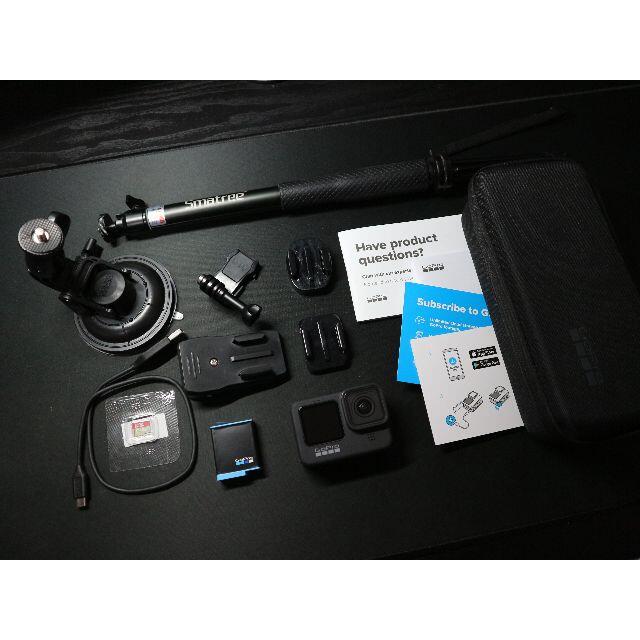 GoPro(ゴープロ)の☆値下【美品】GoPro HERO9＋アクセサリー☆バリュエーションセット☆ スマホ/家電/カメラのカメラ(コンパクトデジタルカメラ)の商品写真