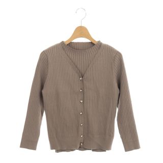 ジャスグリッティー(JUSGLITTY)のジャスグリッティー 19AW ボトルネックアンサンブル ニット カーディガン(アンサンブル)