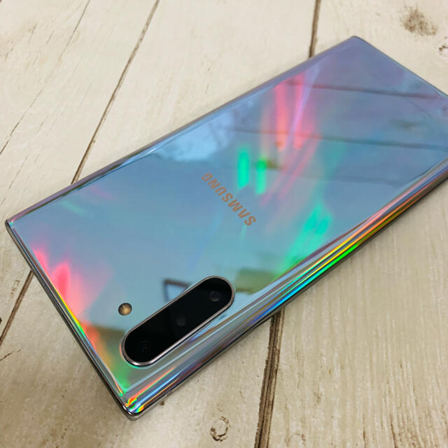 ギャラクシーNote10本体Galaxy Note 10 5G Aura Glow 256GB SIMフリー