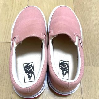 ヴァンズ(VANS)のVANS スリッポン　ピンク　21センチ(スリッポン)