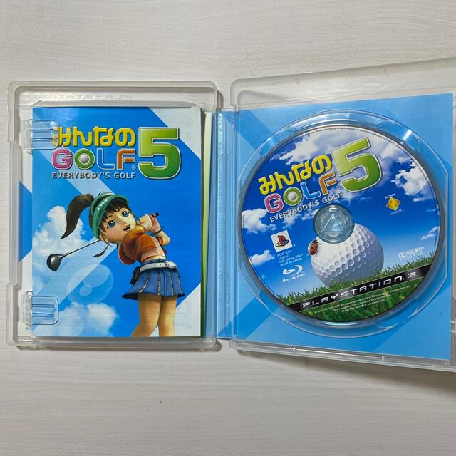 【PS3】二ノ国 白き聖灰の女王・みんなのGOLF5 ソフトセット エンタメ/ホビーのゲームソフト/ゲーム機本体(家庭用ゲームソフト)の商品写真