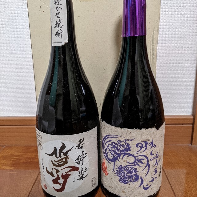 本格芋焼酎のタイガーアンドドラゴン＆呑酔楽　夢　2本セット 食品/飲料/酒の酒(焼酎)の商品写真