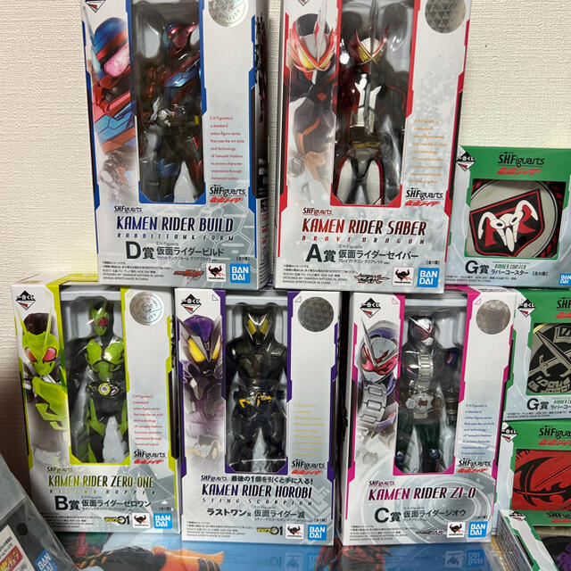 一番くじ S.H.Figuarts 仮面ライダー 全29種フルセット