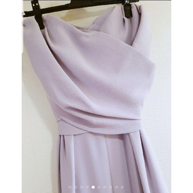 LAGUNAMOON　ラグナムーン　LADYクロスベアパンツドレス　新品　M レディースのフォーマル/ドレス(ロングドレス)の商品写真
