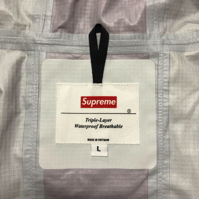 Supreme taped seam jacket White L