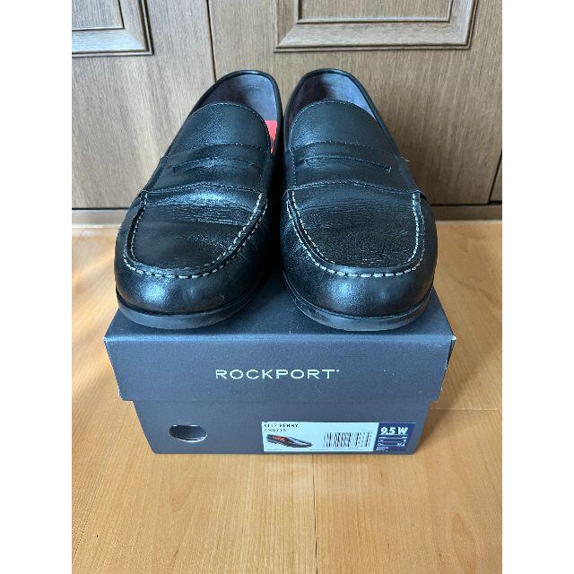 ROCKPORT(ロックポート)のロックポート ローファー 27.5センチ 黒 メンズの靴/シューズ(ドレス/ビジネス)の商品写真