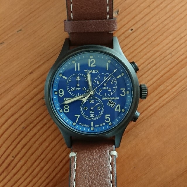 TIMEX(タイメックス)の美品  タイメックス エクスペディション クロノグラフ  TW 4B09000 メンズの時計(腕時計(アナログ))の商品写真