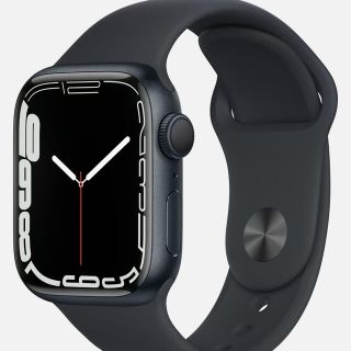 アップルウォッチ(Apple Watch)のApple Watch Series 7 GPSモデル 45mm ミッドナイト(腕時計(デジタル))