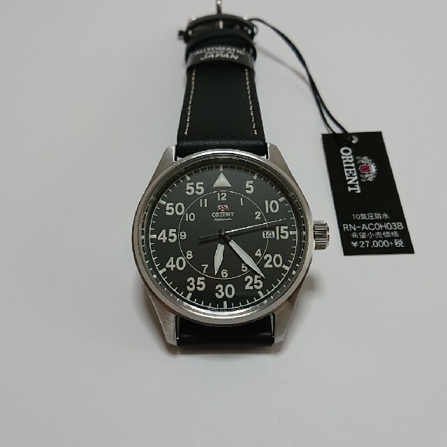 オリエント スポーツコレクション 自動巻き RN-AC0H03B 腕時計