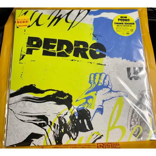 PEDRO  THUMB SUCKER  LP アナログ 新品 タワレコ ペドロ