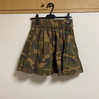 ビームス(BEAMS)のbshop カモフラ　 スカート(ひざ丈スカート)