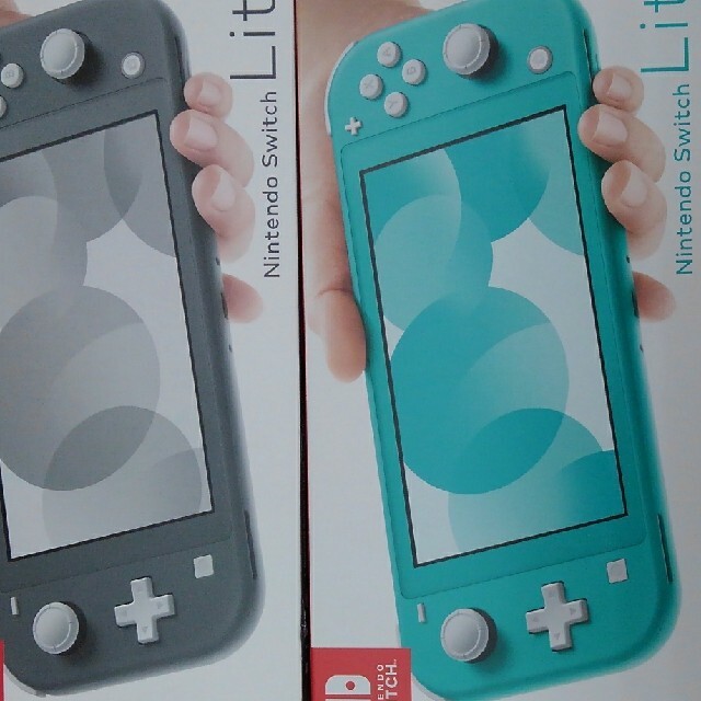 新品未開封 任天堂スイッチライト ブラック ターコイズ コントローラー フィルム