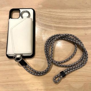 iPhone11 ケース　ショルダーストラップ付き(iPhoneケース)