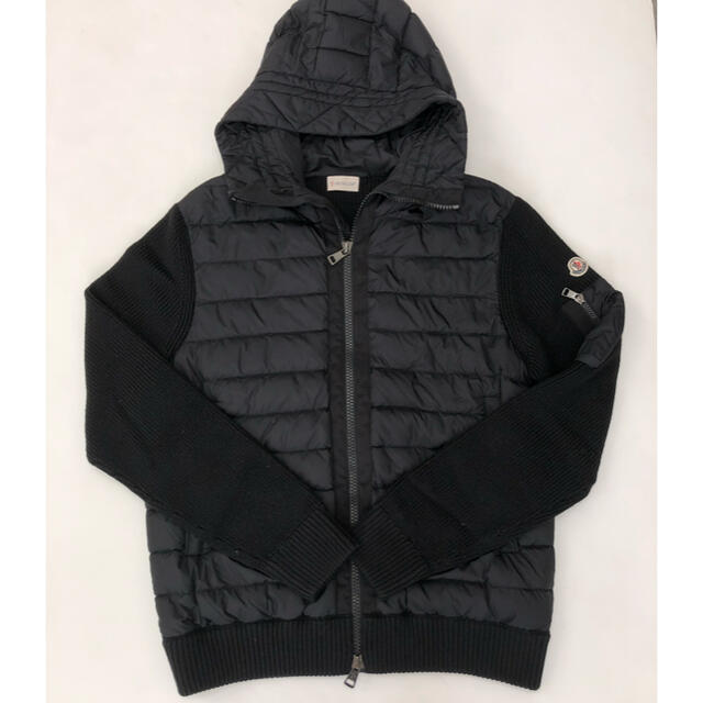 MONCLER(モンクレール)の超美品 モンクレール ニット ダウン サイズXXL メンズのジャケット/アウター(ダウンジャケット)の商品写真