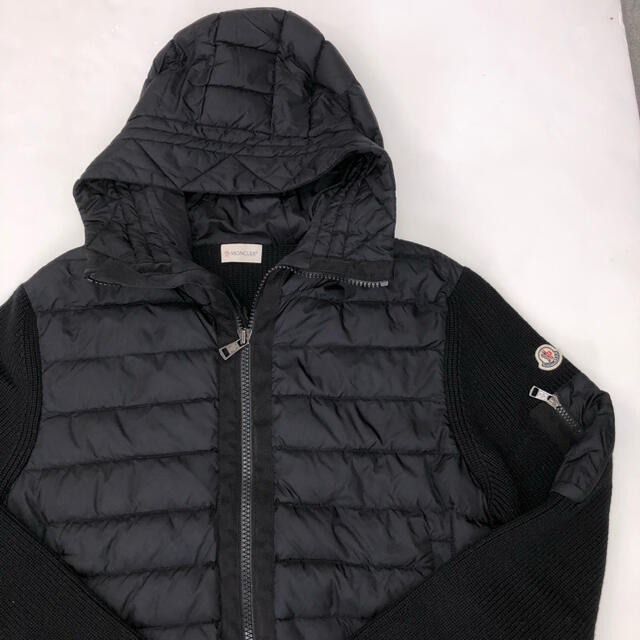 MONCLER(モンクレール)の超美品 モンクレール ニット ダウン サイズXXL メンズのジャケット/アウター(ダウンジャケット)の商品写真