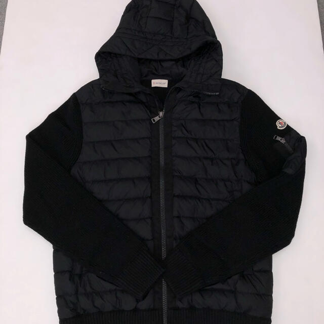 MONCLER(モンクレール)の超美品 モンクレール ニット ダウン サイズXXL メンズのジャケット/アウター(ダウンジャケット)の商品写真