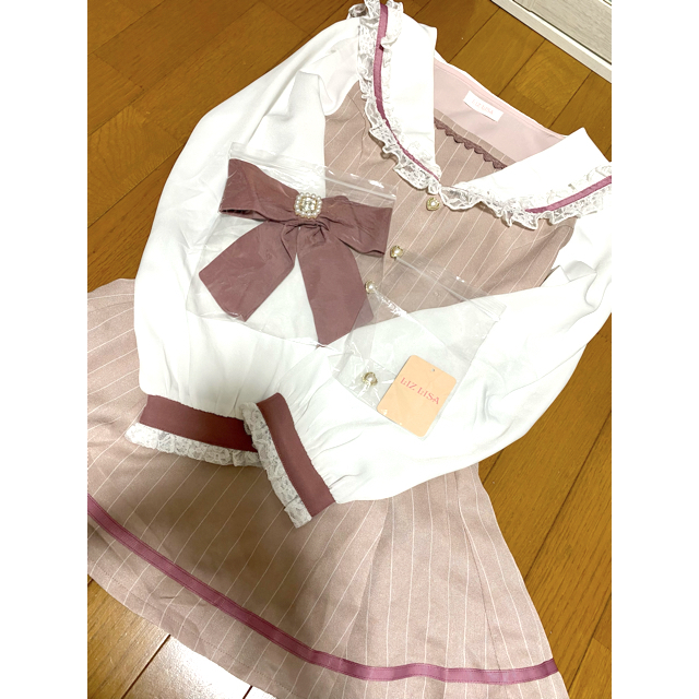 LIZ LISA - LIZLISA セーラーカラーセットアップ ピンクの通販 by Pi