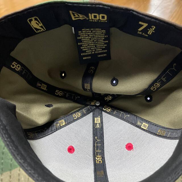 NEW ERA(ニューエラー)のNEW ERA 100周年　レイカーズキャップ　73/8 メンズの帽子(キャップ)の商品写真