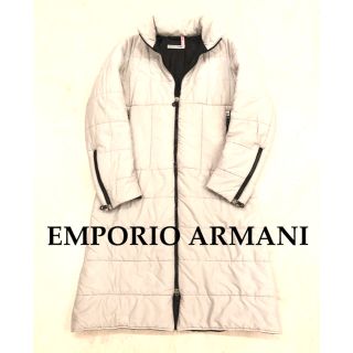 エンポリオアルマーニ(Emporio Armani)の再値下　美品　EMPORIO ARMANI アルマーニ　ロング　ダウンコート(ロングコート)