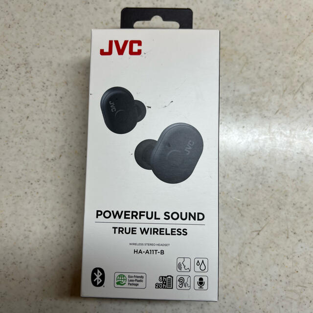 Bluetooth イヤホン　JVC ワイヤレスステレオヘッドセット　 スマホ/家電/カメラのオーディオ機器(ヘッドフォン/イヤフォン)の商品写真