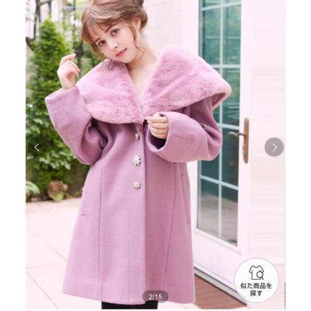 MIIA(ミーア)のミーア　コート レディースのジャケット/アウター(毛皮/ファーコート)の商品写真