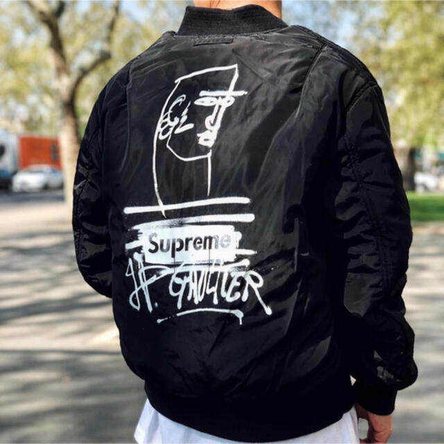 Supreme jean paul gaultier backpack MA-1メンズ