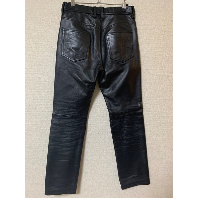 JOHN LAWRENCE SULLIVAN(ジョンローレンスサリバン)のLEATHER 5POCKET PANTS メンズのパンツ(その他)の商品写真