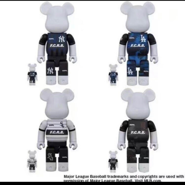 ドジャースF.C.Real Bristol × MLB BE@RBRICK 4体セット