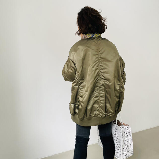アッパーハイツ 大草直子さん紹介 THE U-1 カーキ - ブルゾン