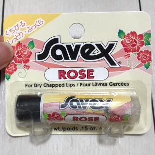 サベックス(Savex)のサベックス　リップクリーム　ローズ(リップケア/リップクリーム)