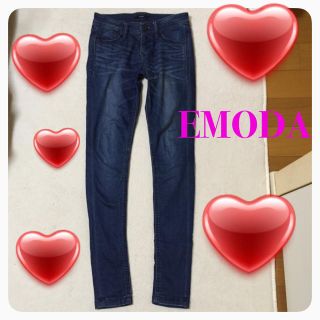 エモダ(EMODA)のEMODA♡デニムスキニーパギンス(デニム/ジーンズ)