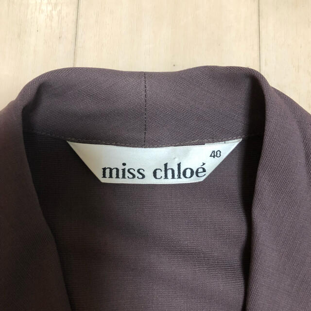 ミスクロエ miss Chloe アンゴラ オフホワイト ロングコート 高級