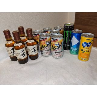 アサヒ(アサヒ)の★送料無料★山崎ウイスキ180ml×4本、アサヒ生ジョッキ缶×6本、その他ドリン(ビール)