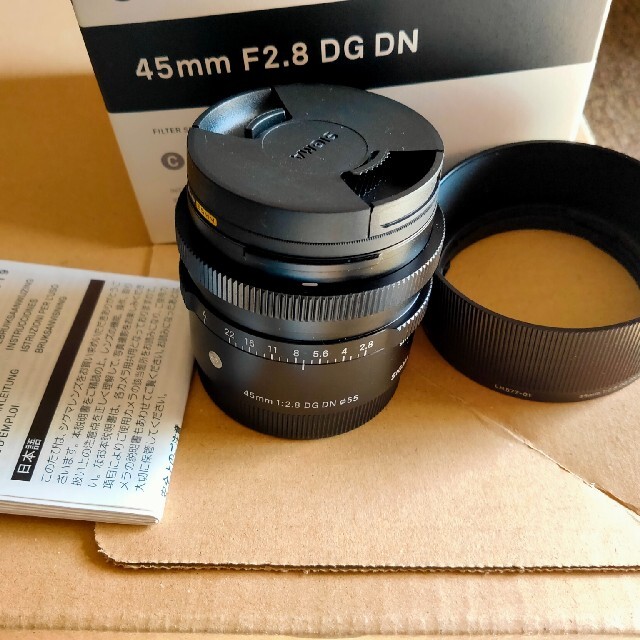 SIGMA 45mm F2.8 DG DN SONY Eマウント　美品