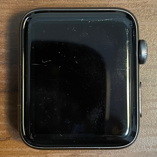 アップルウォッチ(Apple Watch)のApple Watch 3 42mmアルミニウム GPSモデル(腕時計(デジタル))