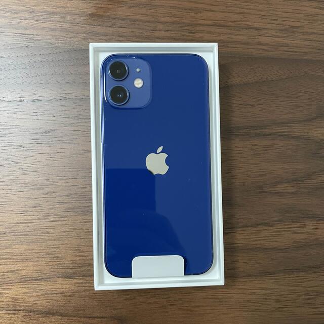 品質一番の iPhone - iPhone12 mini 64GB ブルー au SIMロック解除済み