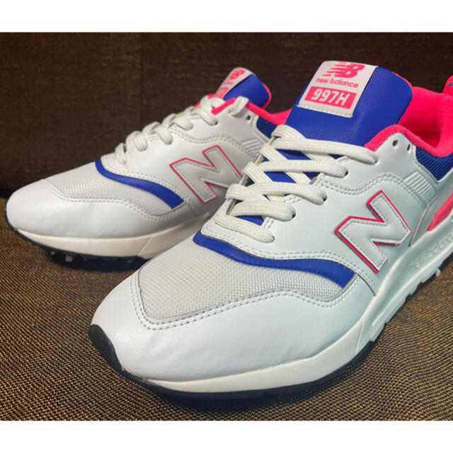 New Balance(ニューバランス)のゆみちゃん様専用　ニューバランス997H ゴルフシューズ　手作り　27cm スポーツ/アウトドアのゴルフ(シューズ)の商品写真