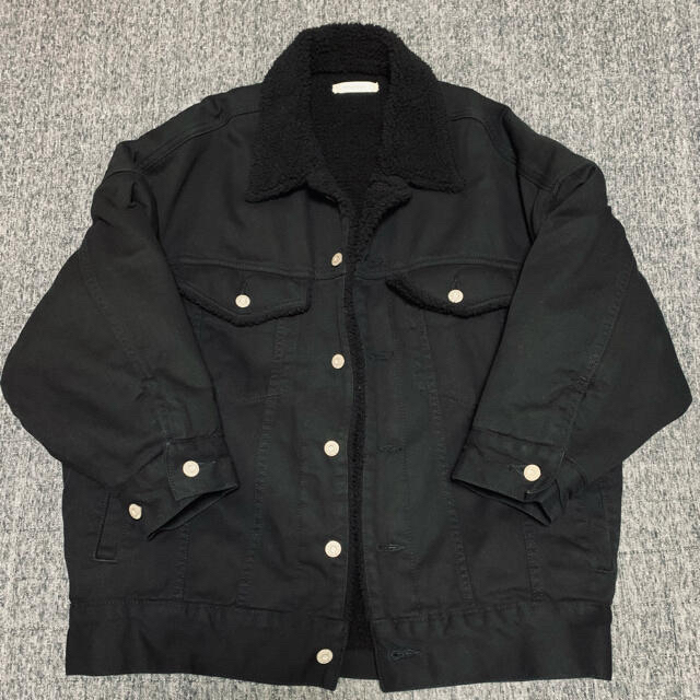 ジャケット/アウターmoussy DENIM SHEARLING JACKET ジャケット アウター